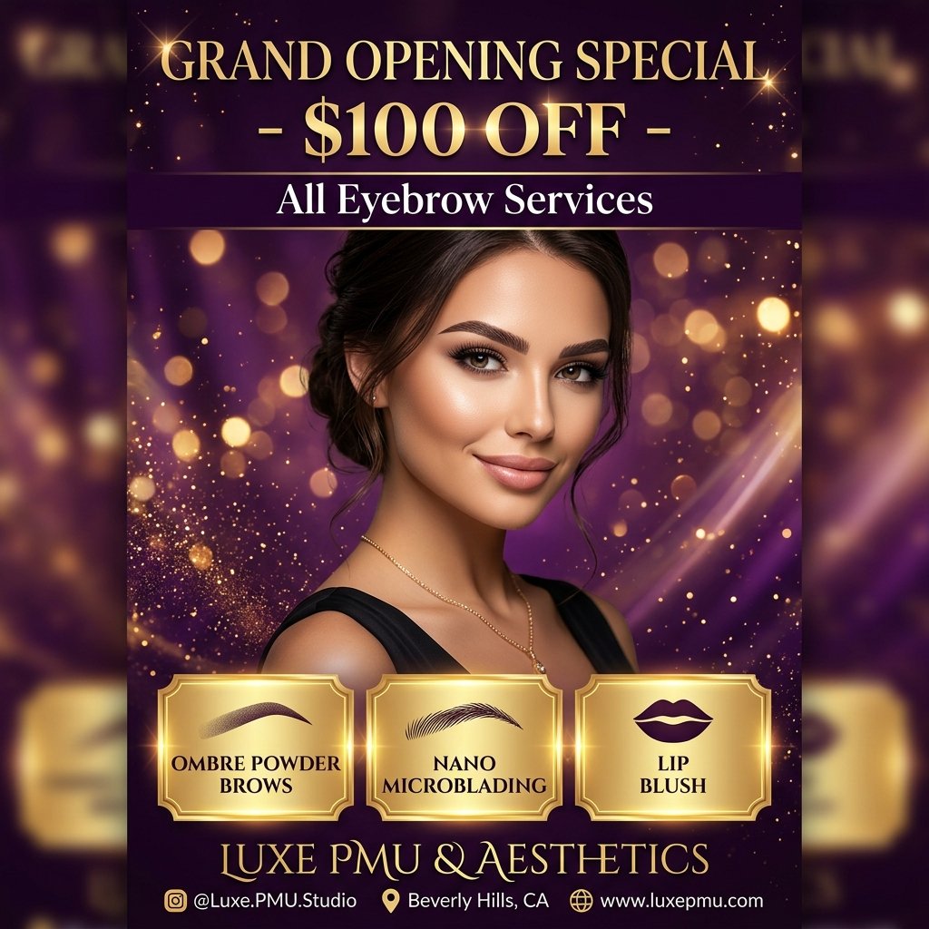 Mẫu quảng cáo Grand Opening Special